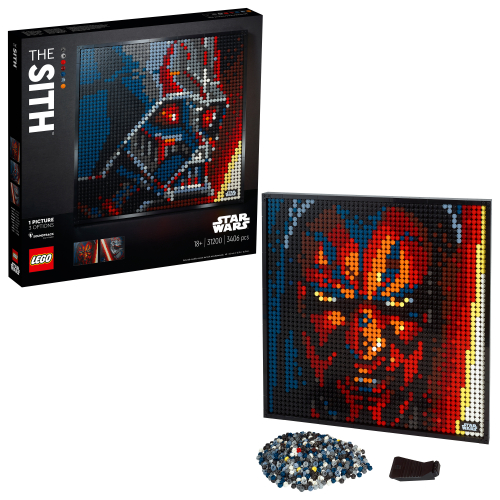 LEGO 31200 ART-  Star Wars™: Die Sith – Kunstbild
