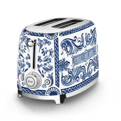 SMEG Dolce & Gabbana Toaster  "Blu Mediterraneo"