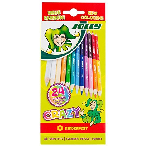 Jolly Farbstifte " Superstick crazy", 24 Farben