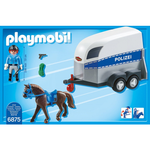 PLAYMOBIL 6875 - Berittene Polizei