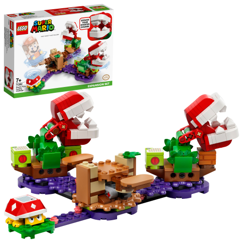 LEGO 71382 SUPER MARIO -  Piranha-Pflanzen-Herausforderung – Erweiterungsset
