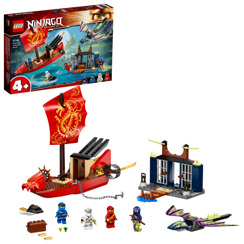 LEGO 71749 NINJAGO - Flug mit dem Ninja-Flugsegler