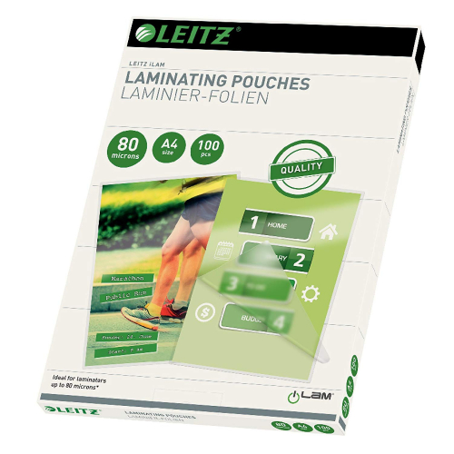 Leitz Lamenier-Folien, A4, glänzend 100 Stk.(33818)