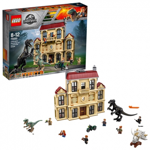 LEGO 75930 Jurassic World - Indoraptor-Verwüstung des Lockwood Anwesens