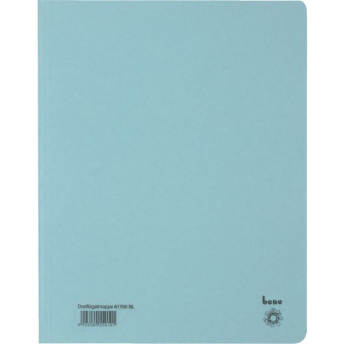 BENE Dreiflügelmappe 81700  A4 blau
