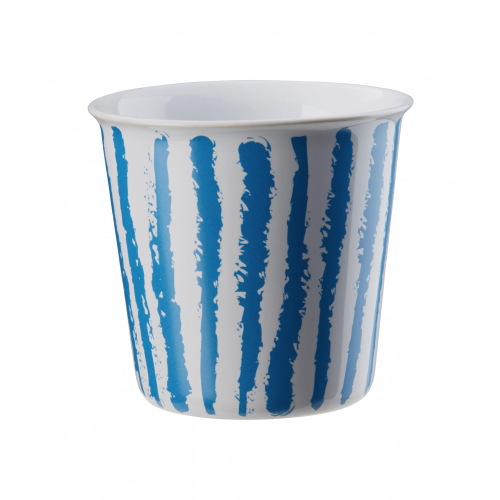 ASA  Becher "Lungo" Coppetta , 250 ml (blue stripes)