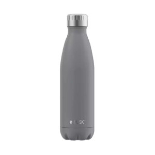 FLSK Trinkflasche aus Edelstahl, Isolierflasche,  DAS ORIGINAL, 500ml (stone)