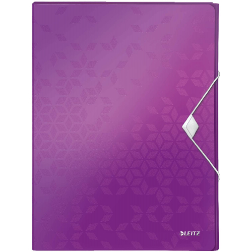 LEITZ "WOW" Ablagebox PP A4 (violett)