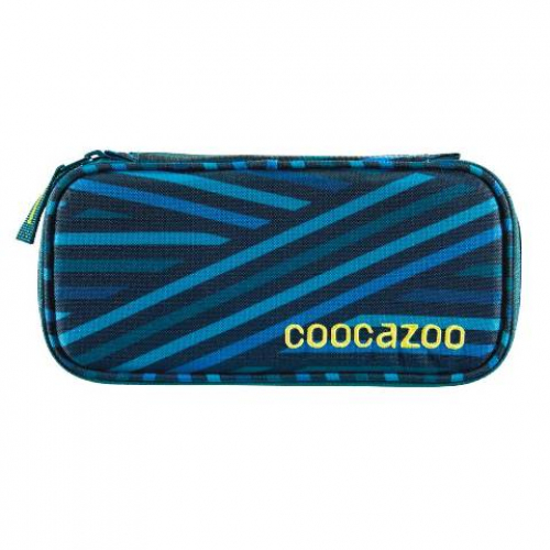COOCAZOO Federmäppchen „PencilDenzel“ (Zebra Stripe Blue)